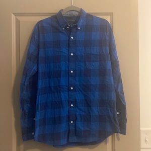 Crown & Ivy Men’s Button-Down Plaid Size M